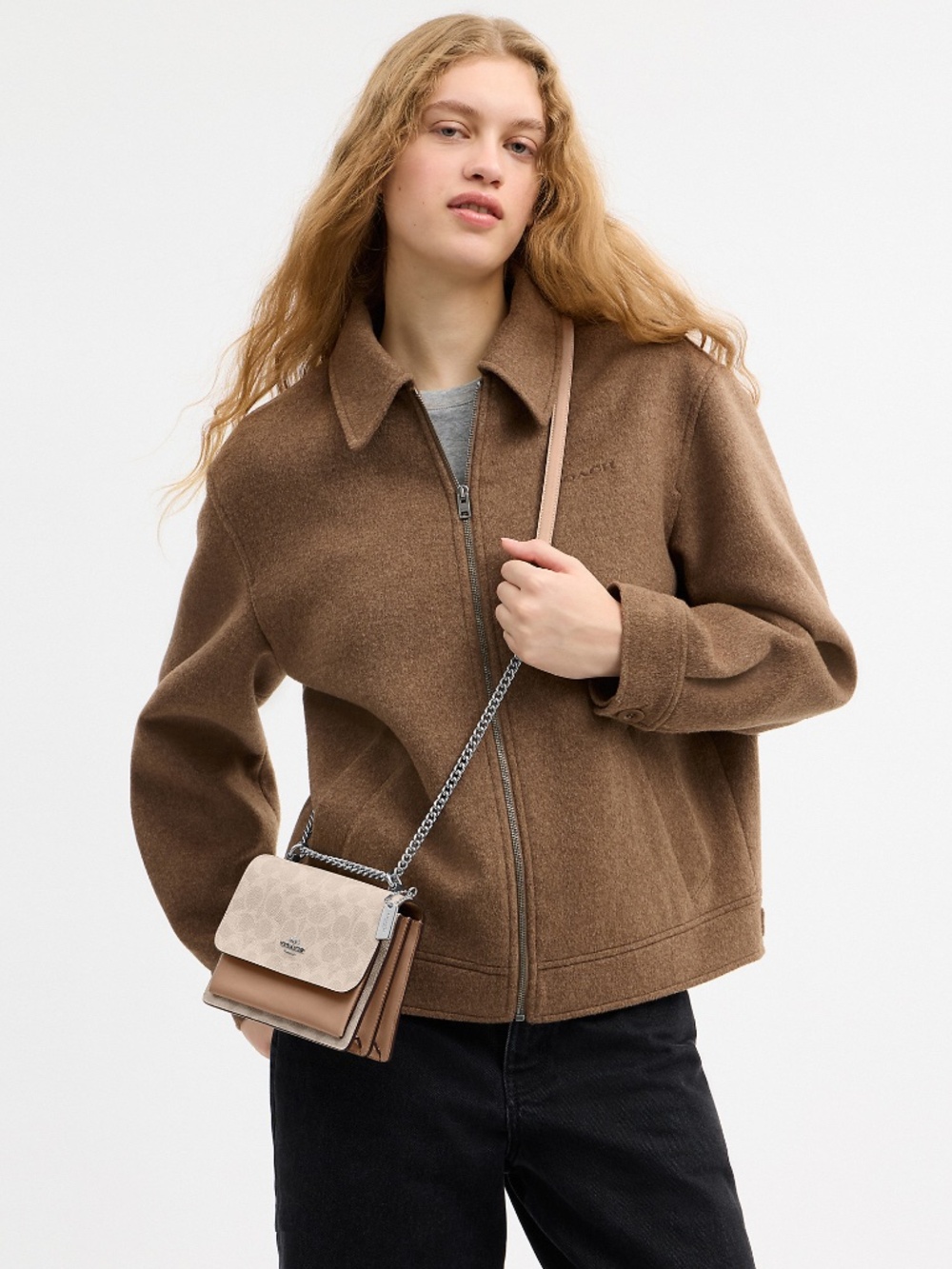 Coach Outlet Mini Klare Crossbody Bag In Signature Canvas